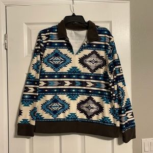 Western Fleece Jacket Pullover